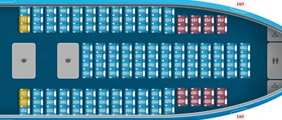 KLM Seat Selection