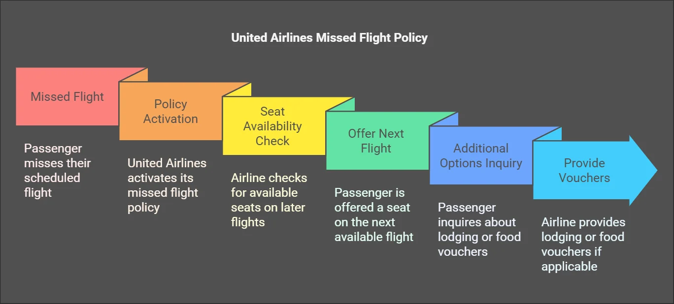 united-missed-flight-policy